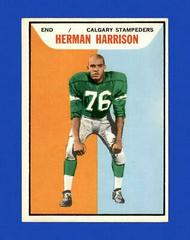 Herman Harrison #22 Football Cards 1965 Topps CFL Prices