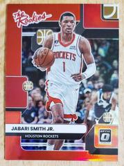 Jabari Smith Jr. [Red Gold Wave] Basketball Cards 2022 Panini Donruss Optic The Rookies Prices