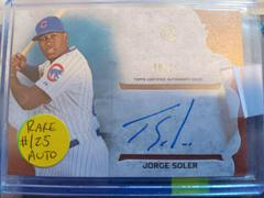 Jorge Soler #AR-JS Baseball Cards 2015 Topps Chrome Autograph Rookies Prices