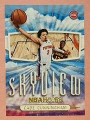 Cade Cunningham [Winter] #14 Basketball Cards 2022 Panini Hoops Skyview Prices