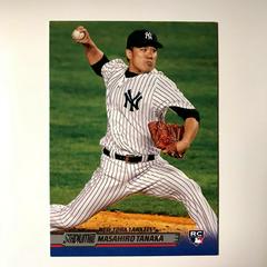 Masahiro Tanaka #163 Baseball Cards 2014 Stadium Club Prices