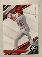 Mike Trout #18 Baseball Cards 2022 Panini Chronicles Limited Prices