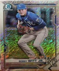 Bobby Witt Jr. [Shimmer Refractor] #BCP-193 Baseball Cards 2021 Bowman Chrome Prospects Prices