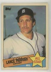 Lance Parrish #708 Baseball Cards 1985 Topps Tiffany Prices