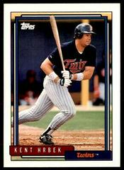 Kent Hrbek #347 Baseball Cards 1992 Topps Prices