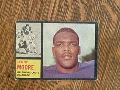 Lenny Moore Football Cards 1962 Topps Prices