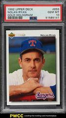 Nolan Ryan [Gold Hologram] #655 Baseball Cards 1992 Upper Deck Prices