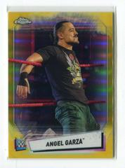 Angel Garza [Gold Refractor] Wrestling Cards 2021 Topps Chrome WWE Image Variations Prices