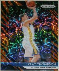 Klay Thompson [Tiger Stripe] Basketball Cards 2018 Panini Prizm Prices