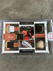 Cedric Mullins [Silver] Baseball Cards 2022 Panini Three and Two Full Count Swatches Prices