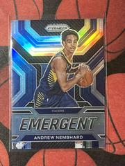 Andrew Nembhard [Silver] #2 Basketball Cards 2022 Panini Prizm Emergent Prices