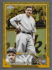 Babe Ruth #3 Baseball Cards 2023 Topps Gilded Collection Prices