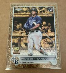 Wander Franco [Mini Diamond Gold] #150 Baseball Cards 2022 Topps Gilded Collection Prices
