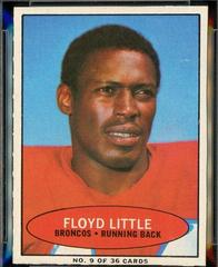 Floyd Little [Hand Cut] Football Cards 1971 Bazooka Prices