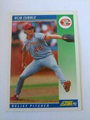 Rob Dibble #455 Baseball Cards 1992 Score Prices