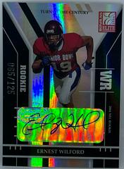 Ernest Wilford Football Cards 2004 Panini Donruss Elite Turn of the Century Autographs Prices
