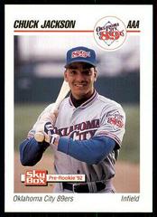 Chuck Jackson #143 Baseball Cards 1992 Skybox AAA Prices