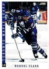 wendel clark #137 Hockey Cards 1993 Score Prices