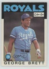 George Brett #300 Baseball Cards 1986 O Pee Chee Prices
