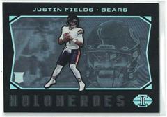Justin Fields #HHJF-2 Football Cards 2021 Panini Illusions HoloHeroes Prices