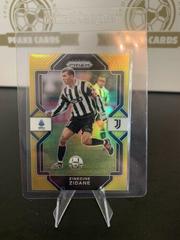 Zinedine Zidane [Gold] #206 Soccer Cards 2022 Panini Chronicles Serie A Prices