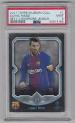 Lionel Messi #1 Soccer Cards 2017 Topps Museum Collection UEFA Champions League Prices