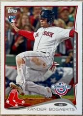 Xander Bogaerts [Sliding] Baseball Cards 2014 Topps Opening Day Prices