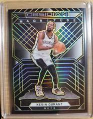 Kevin Durant [Yellow] Basketball Cards 2021 Panini Obsidian Magnitude Prices