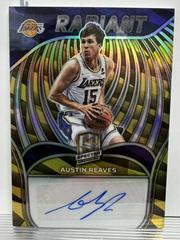Austin Reaves [Gold] Basketball Cards 2021 Panini Spectra Radiant Signatures Prices