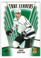 Anze Kopitar [Green] #TL-25 Hockey Cards 2021 SP Authentic True Leaders Prices