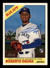 Roberto Osuna #RO Baseball Cards 2015 Topps Heritage Real One Autographs Prices