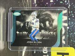 Josh Allen [Teal] Football Cards 2021 Panini Certified Dark Horses Prices