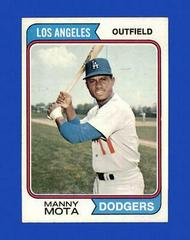Manny Mota #368 Baseball Cards 1974 Topps Prices