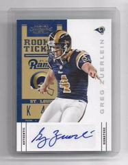Greg Zuerlein [White Pants Autograph Playoff Ticket] #187 Football Cards 2012 Panini Contenders Prices