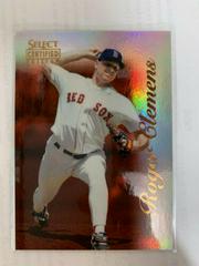 Roger Clemens [Mirror Red] #8 Baseball Cards 1996 Select Certified Prices