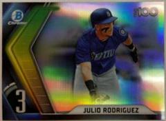 Julio Rodriguez #BTP-3 Baseball Cards 2022 Bowman Scouts' Top 100 Prices