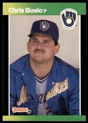 Chris Bosio #109 Baseball Cards 1989 Donruss Baseball's Best Prices