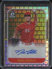 Nick Lodolo [Pandora] #RS87-NL Baseball Cards 2021 Panini Donruss Optic Retro 1987 Signatures Prices
