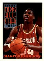 Hakeem Olajuwon #116 Basketball Cards 1993 Topps Prices