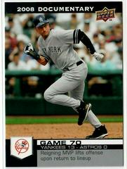 Derek Jeter #1990 Baseball Cards 2008 Upper Deck Documentary Prices