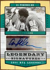Carl Eller Football Cards 2004 Upper Deck Legends Legendary Signatures Prices
