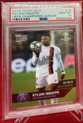 Kylian Mbappe #18 Soccer Cards 2019 Topps Now UEFA Champions League Prices