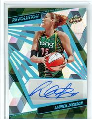 Lauren Jackson [Cubic] Basketball Cards 2022 Panini Revolution WNBA Autographs Prices