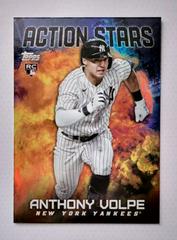 Anthony Volpe [Black] #AS-28 Baseball Cards 2023 Topps Update Action Stars Prices