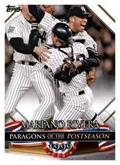 Mariano Rivera [Blue] Baseball Cards 2022 Topps Update Paragons of the Postseason Prices