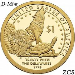 2013 D [TREATY WITH THE DELAWARES] Coins Sacagawea Dollar Prices