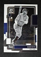 Babe Ruth #194 Baseball Cards 2022 Panini Donruss Optic Prices