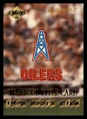 Tennessee Oilers Football Cards 1998 Collector's Edge Supreme Season Review Prices