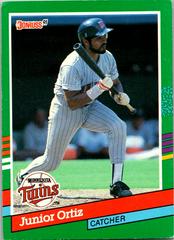 Junior Ortiz #659 Baseball Cards 1989 Donruss Prices
