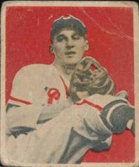 Warren Spahn [Overprint Back] #33 Baseball Cards 1949 Bowman Prices